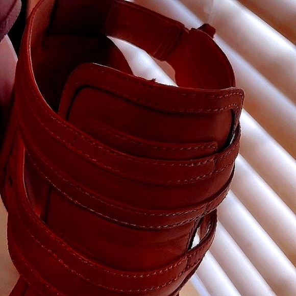 New price drop!!  Michael kors Lawson shoes open toe shooties sz 6. - Picture 7 of 8